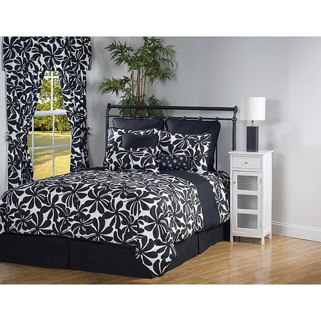 Swirl 7-piece Twin XL-size Comforter Set