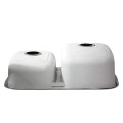 Highpoint Collection Stainless Steel 32-inch Undermount 60/40 2-bowl Kitchen Sink