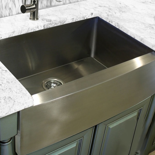 Stainless Steel 30 inch Farmhouse Apron Sink 2fa79144 0b32 49ea 89d6 d76f7e4d3244_600