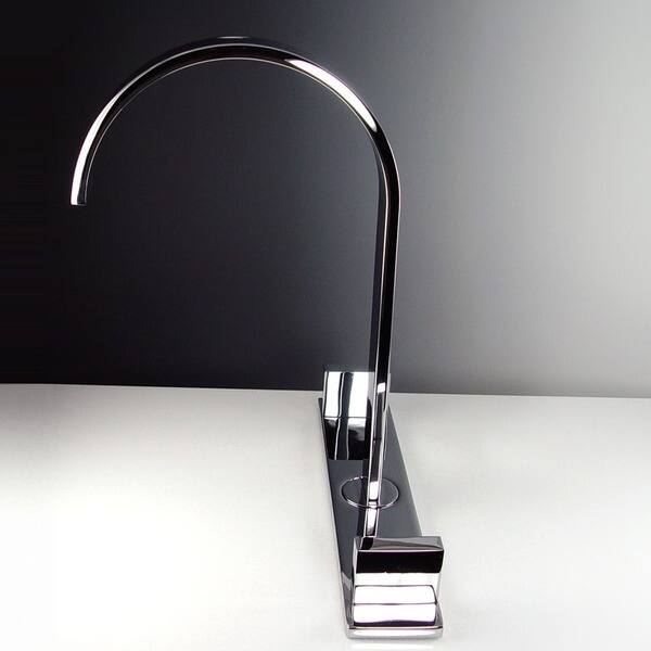 Shop Fresca Sesia Wideset Mount Chrome Bathroom Faucet Free