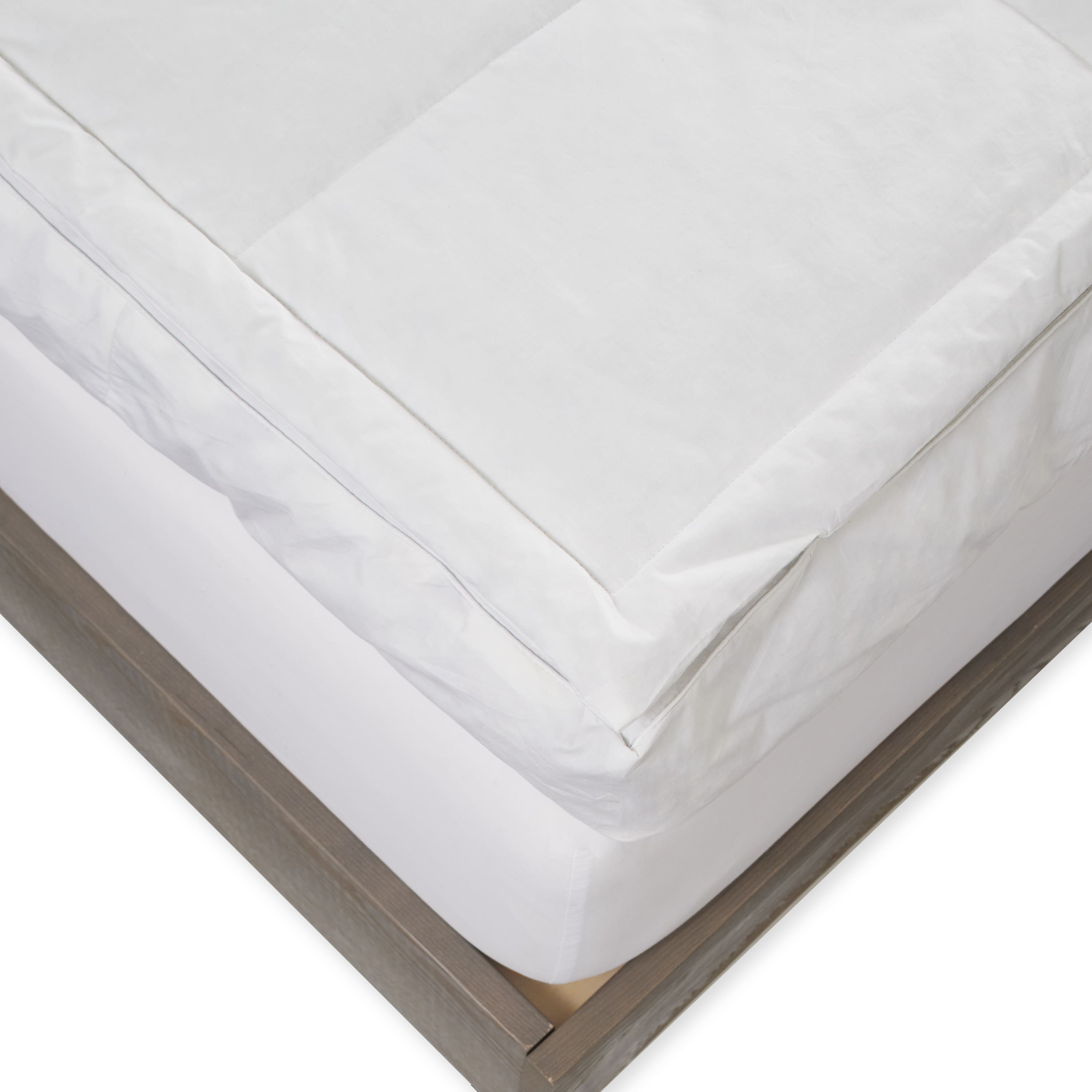 Hotel Grand Luxurious Downtop Baffle Box 5inch Gusset Featherbed