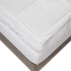 preview thumbnail 3 of 2, Hotel Grand Luxurious Downtop Baffle Box 5-inch Gusset Featherbed - White