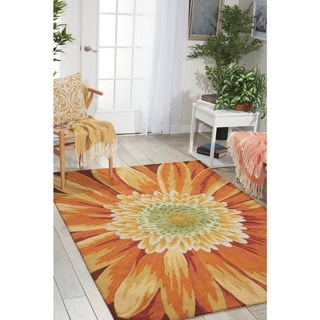 Nourison Fantasy Oversized Floral Area Rug