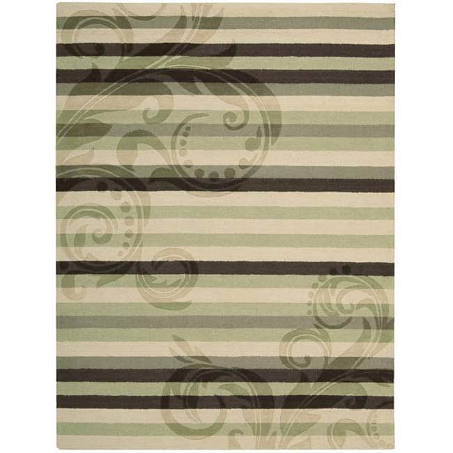 Nourison Elements ELE05 Wool Hand-tufted Area Rug