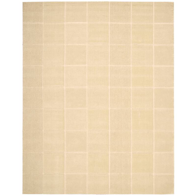 Nourison Westport Solid Geometric Hand-tufted Area Rug