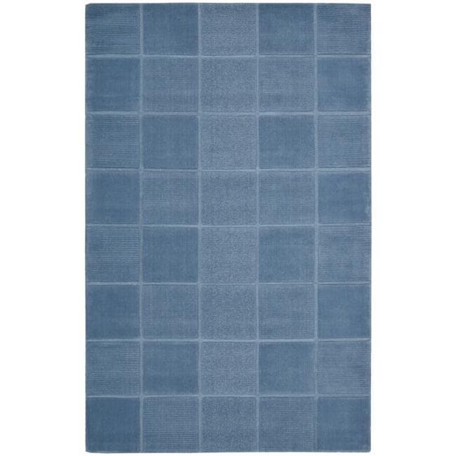 Nourison Westport Hand tufted Blue Wool Rug (36 X 56)