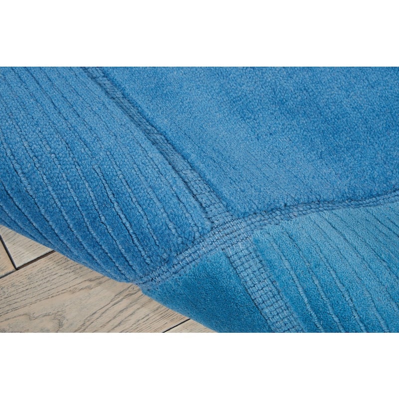 Nourison Westport Solid Geometric Hand-tufted Area Rug