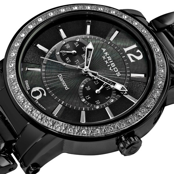 akribos xxiv black watch