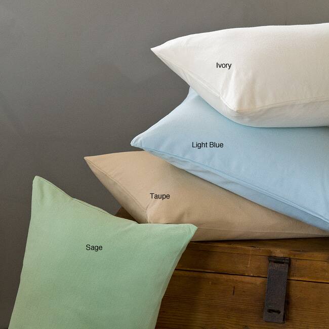 Solid Supima Cotton Flannel Sheet Set