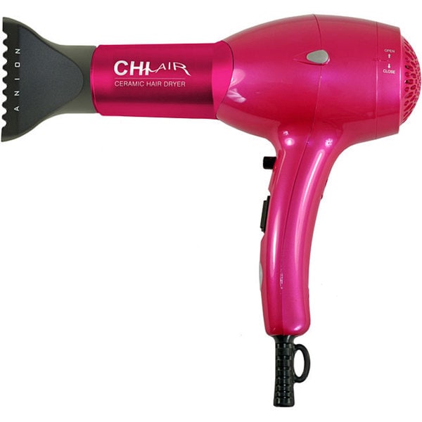 Shop CHI Air Pure Pink Ceramic Ionic Hair Dryer - Free Shipping Today