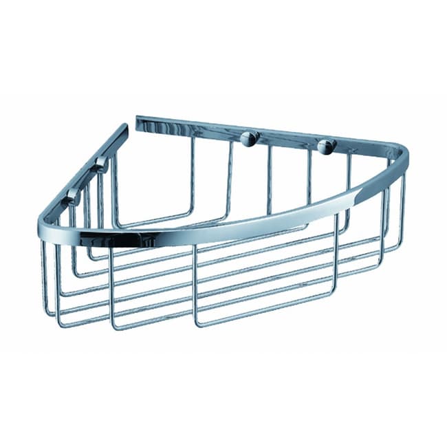 Fresca Single Corner Chrome Wire Basket