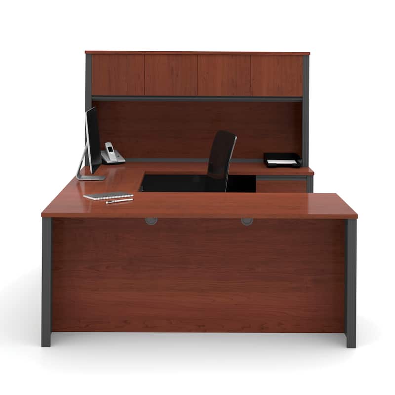 Bestar Prestige Commercial Grade U-shaped 6-drawer Office Desk