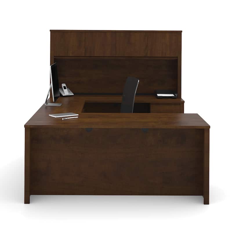 Bestar Prestige Commercial Grade U-shaped 6-drawer Office Desk