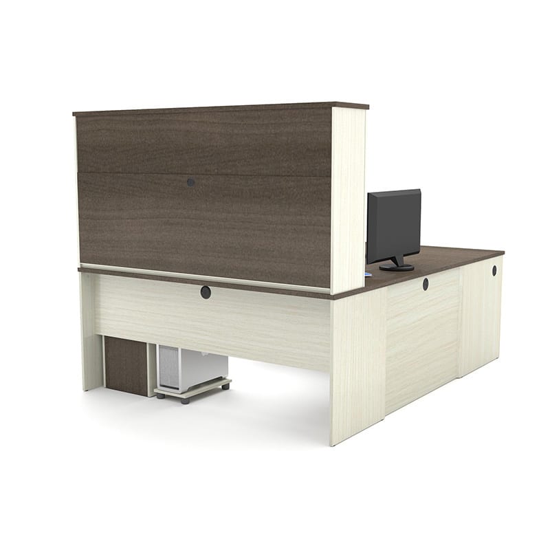 Bestar Prestige Commercial Grade U-shaped 6-drawer Office Desk
