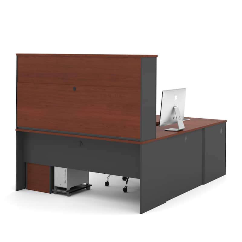 Bestar Prestige Commercial Grade U-shaped 6-drawer Office Desk