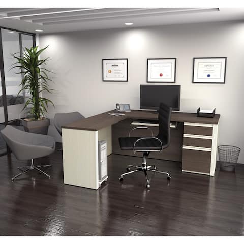 Bestar Prestige L-shaped Desk