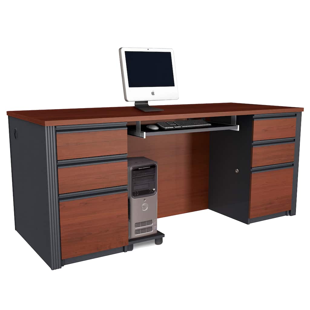 Bestar Prestige Double Pedestal Desk