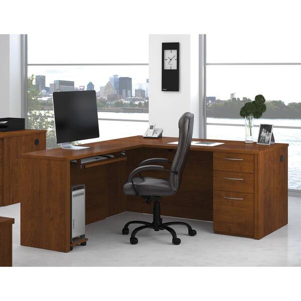 Shop Bestar Embassy L Shape Desk Overstock 5224318