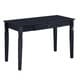 preview thumbnail 6 of 4, Black Wood Computer Desk