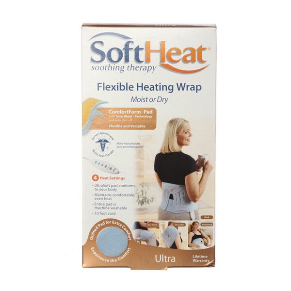 Shop SoftHeat Ultra Flexible 42x9inch Heating Wrap Free Shipping On