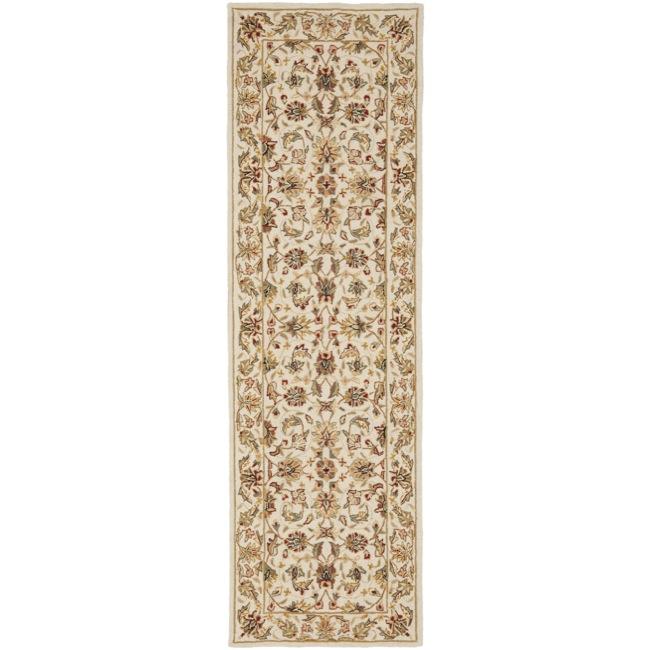 Shop Safavieh Hand-hooked Chelsea Tabriz Ivory Wool Runner Rug - 2'6