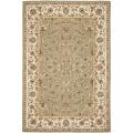 Safavieh Hand-hooked Chelsea Tabriz Sage/ Ivory Wool Rug - 7'9 x 9'9