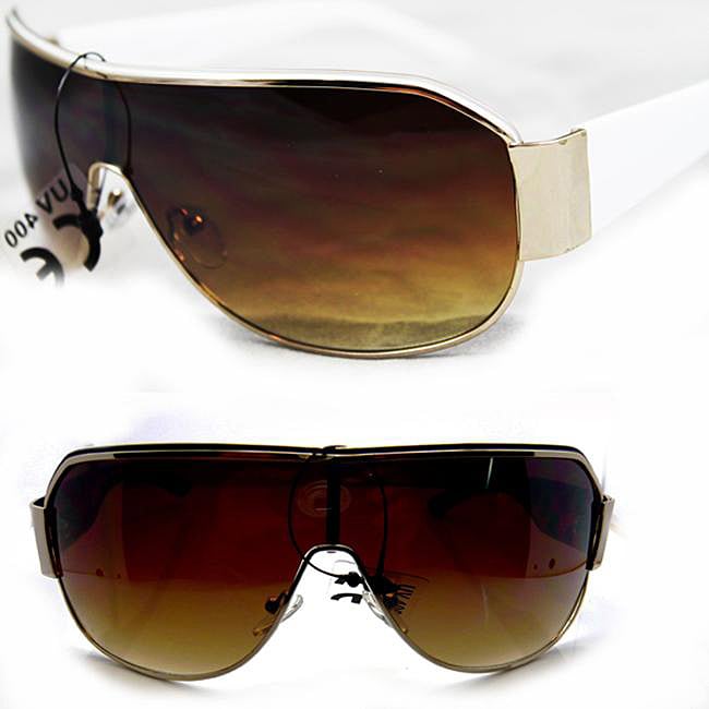 Women S La7879 White Wrap Sunglasses Free Shipping On