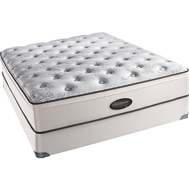 Beautyrest Classic Reece Plush Euro-top King-size Mattress Set