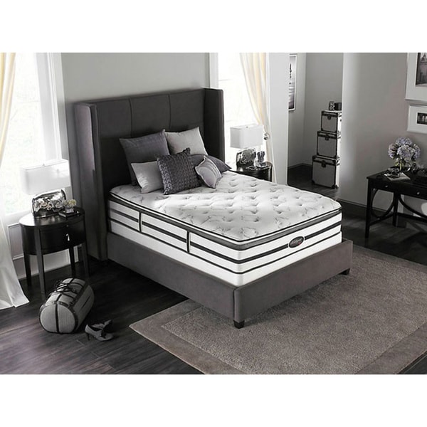 Beautyrest Classic Meyers Plush Pillowtop Queensize Mattress Set