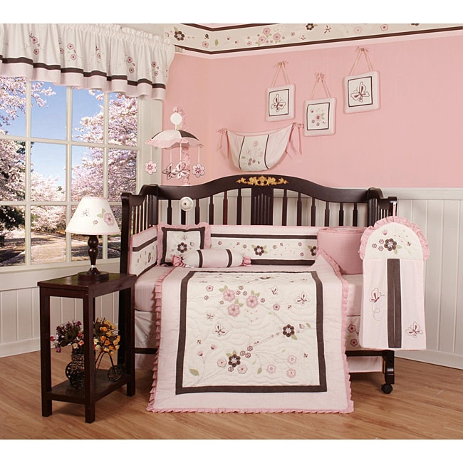 Blossom Flower 13piece Crib Bedding Set Free Shipping Today