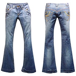 Reco Jeans Women's Dudleya Parva Skinny Flare Stretch Jeans