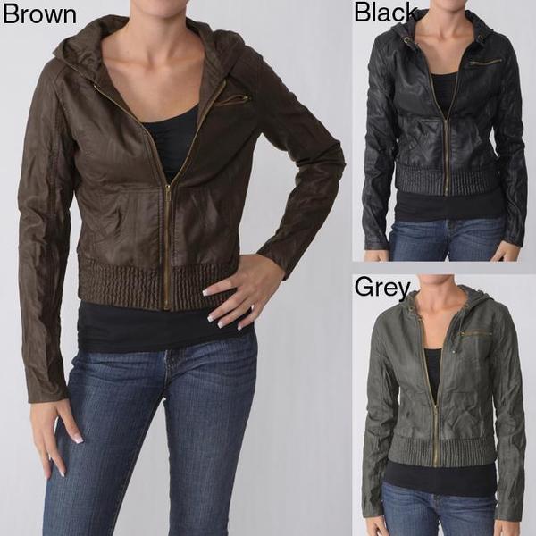 Ci Sono By Adi Junior S Zipper Detail Faux Leather Jacket Free Ci Sono By Adi Junior S Zipper Detail Faux Leather Jacket