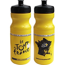 Tour De France Tour De Jour Series 24 oz Yellow Cycling Bottle Tour de France Bike Parts & Accessories