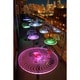preview thumbnail 4 of 3, Porch & Den Starbuck Metal/ Acrylic LED Light-Up Bar Table