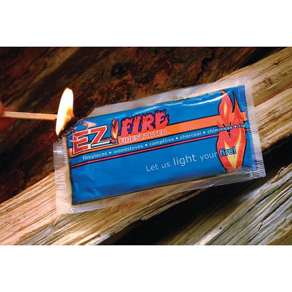 Shop EZ Fire Singlematch Firestarter (Case of 50 Premeasured Packets