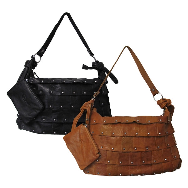 Shop Amerileather Miao Leather Handbag - Free Shipping Today ...