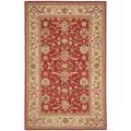 Safavieh Hand-hooked Tabriz Rust/ Ivory Wool Rug - 7'9 x 9'9