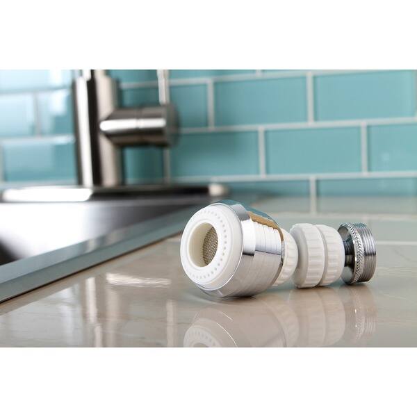 Shop Dual Spray Wide Angle Swivel Kitchen Faucet Aerators Set Of
