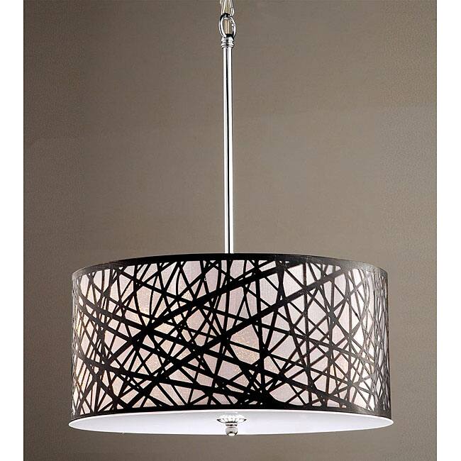 Antique Bronze 5-light Pendant Chandelier