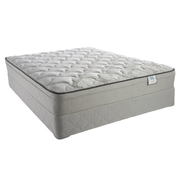 Sealy Brand Inari Plush Euro Top Kingsize Mattress Set Overstock