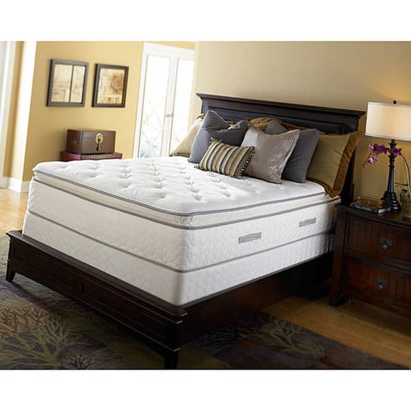 Shop Sealy Posturepedic Hamstead Rose Ultra Plush Euro Pillow Top