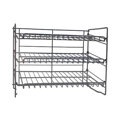 Atlantic Silver Steel Can Rack