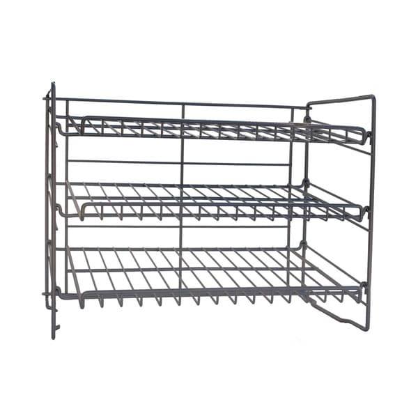 DarLiving Atlantic Silver Steel Can Rack   13074306  