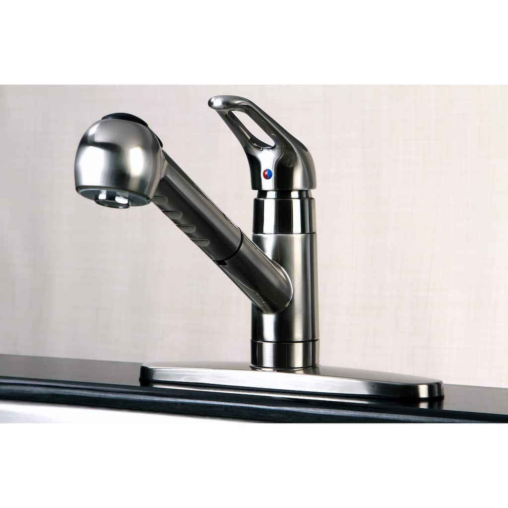 Century Brushed Nickel Pullout Kitchen Faucet