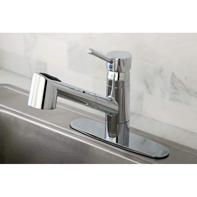Wilshire Chrome Pullout Kitchen Faucet