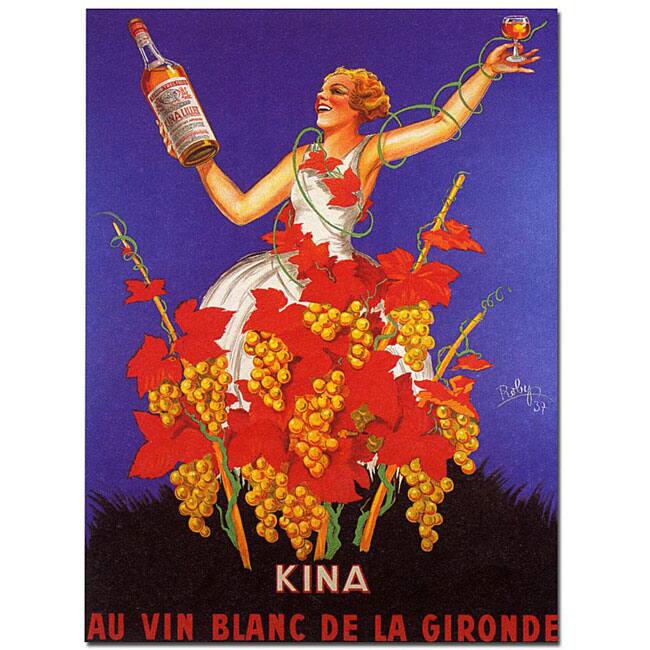 Robys-Robert Wolff 'Kina Lillet' Canvas Art