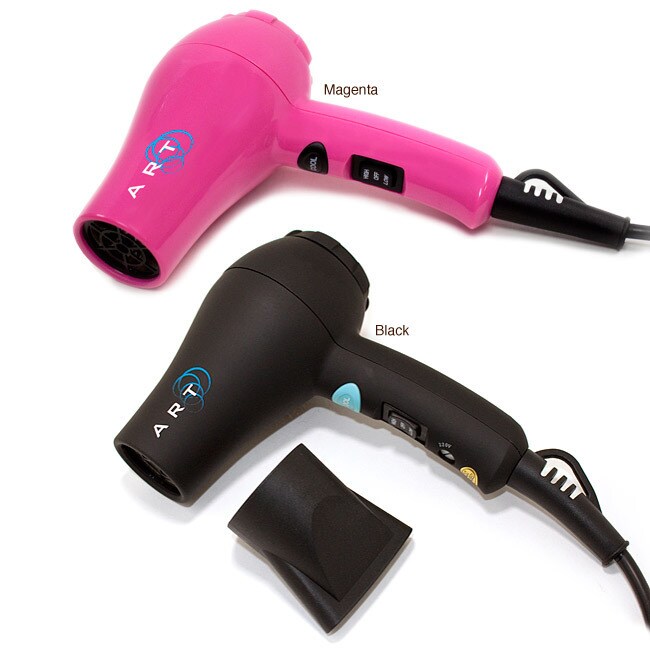 Shop Art Ceramic Nano Silver Dual Voltage Mini Hair Dryer Free