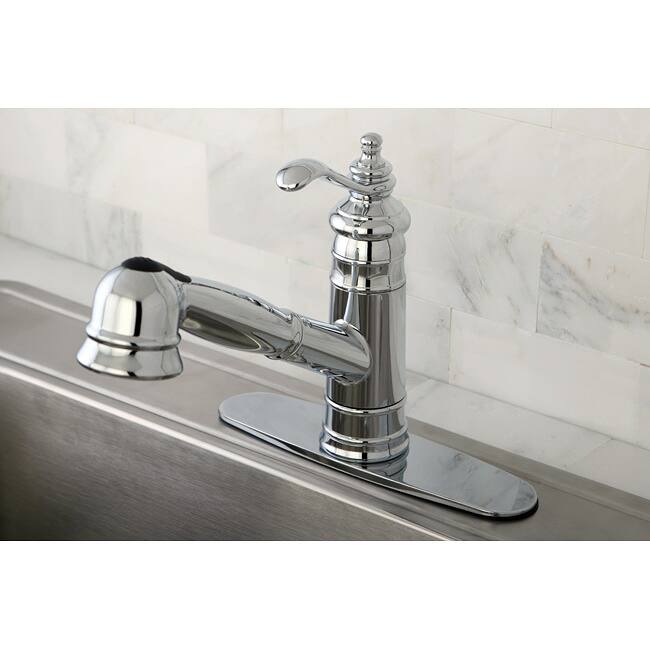Templeton Chrome Pullout Kitchen Faucet