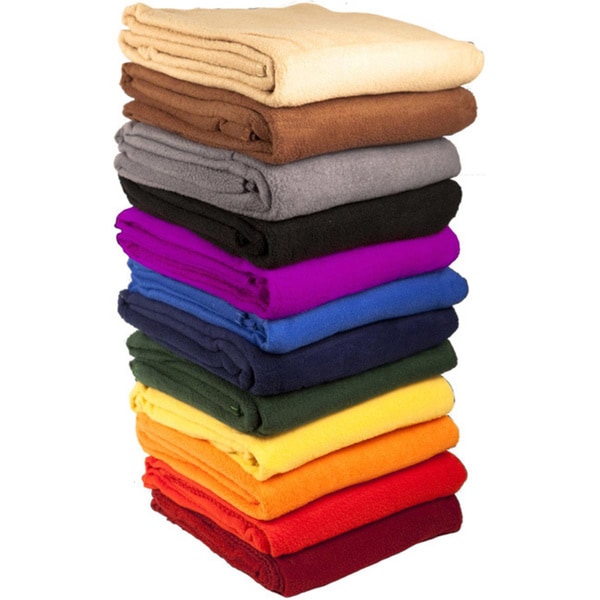 Shop TrailWorthy Fleece Blanket (Pack of 10) On Sale Free Shipping Today