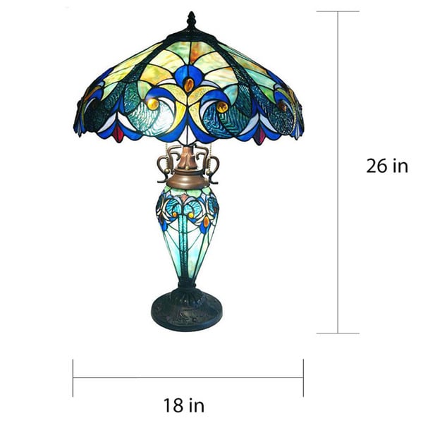 Chloe tiffany hot sale table lamps